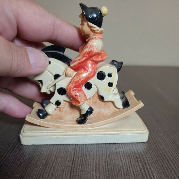 Sebastian Miniatures SML214 Ride to the Hounds 1980 Rocking Horse Vintage 4 Inch - Picture 4 of 12